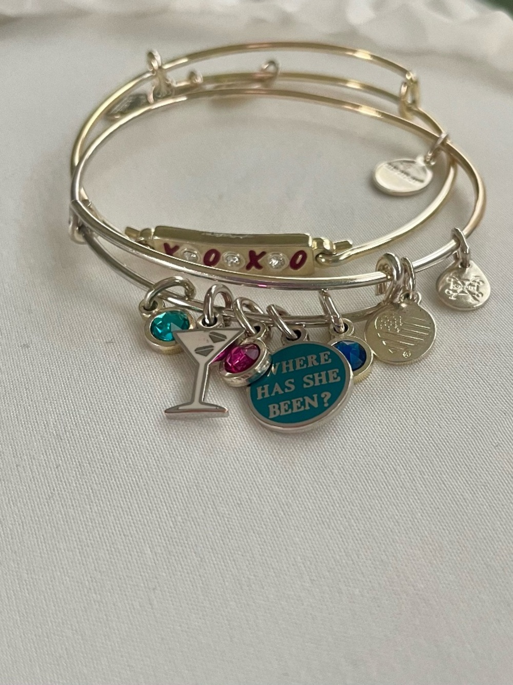 Alex and Ani Gossip Girl Bracelet Duo – Set of 2
